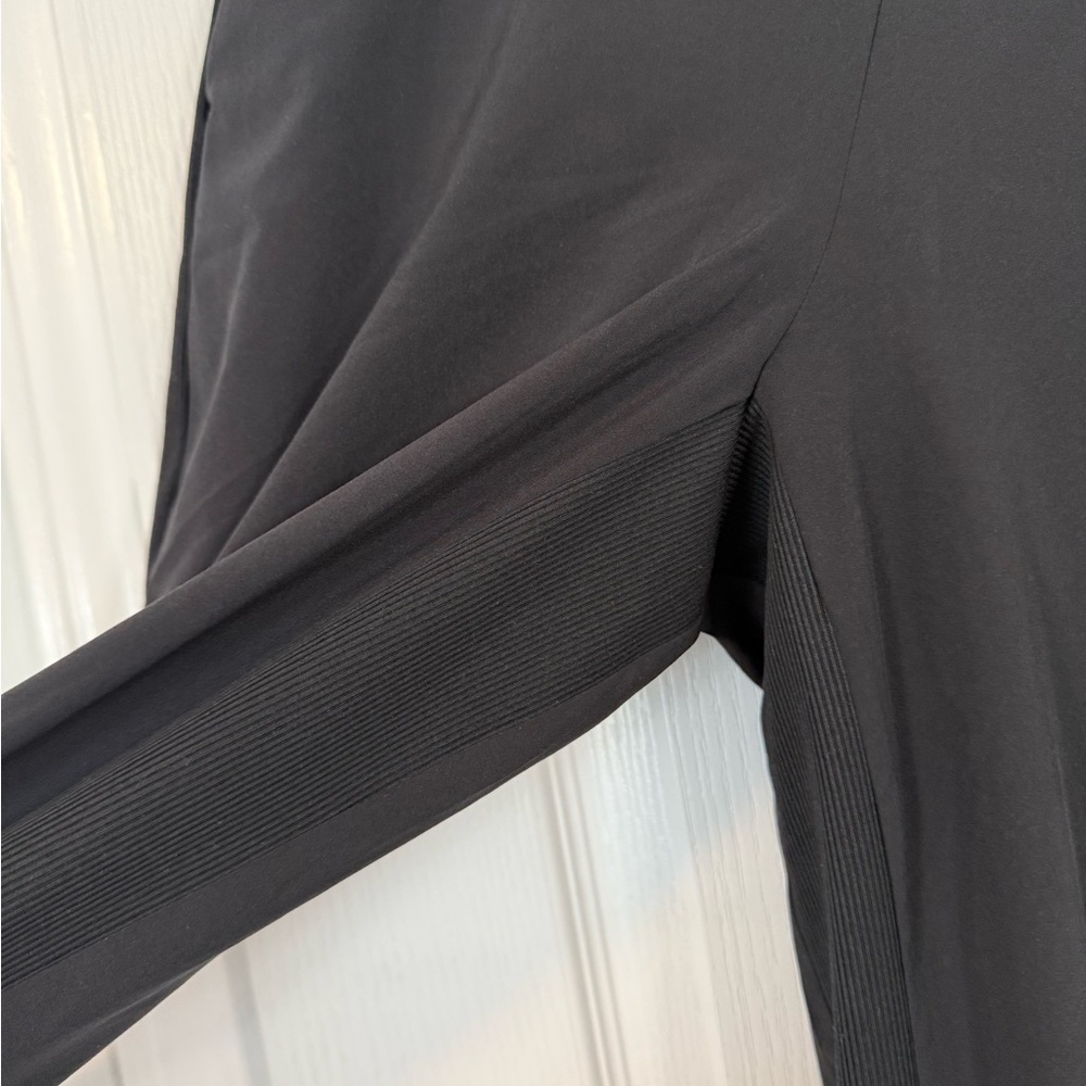 Athleta Black women's Joggers with Ribbed Side Panels Size 2P - Picture 5 of 13